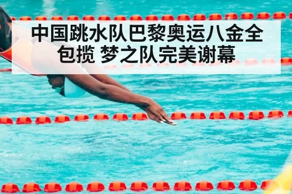 中国跳水队巴黎奥运八金全包揽 梦之队完美谢幕